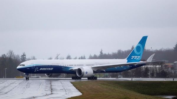 Cамолет Boeing 777X закончил первый испытательный полет